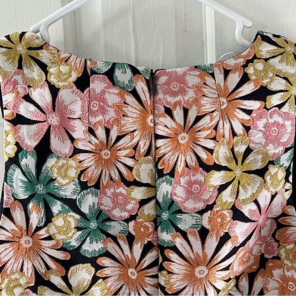 Banana Republic Daisy Multicolored Fit and Flare Dress - Picture 6 of 8